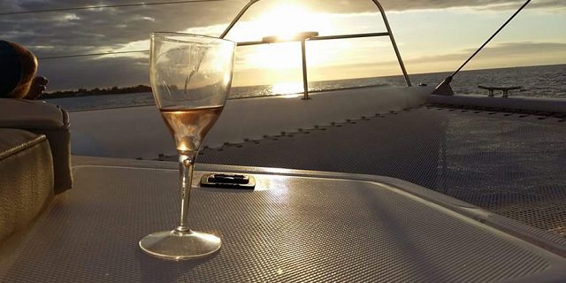 Luxury sunset catamaran cruise north coast (9)